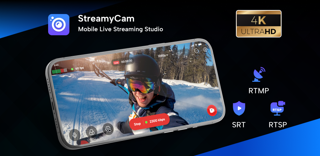 StreamyCam Feature Graphic