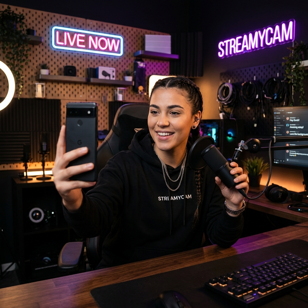 Mobile Live Streaming App for Creators