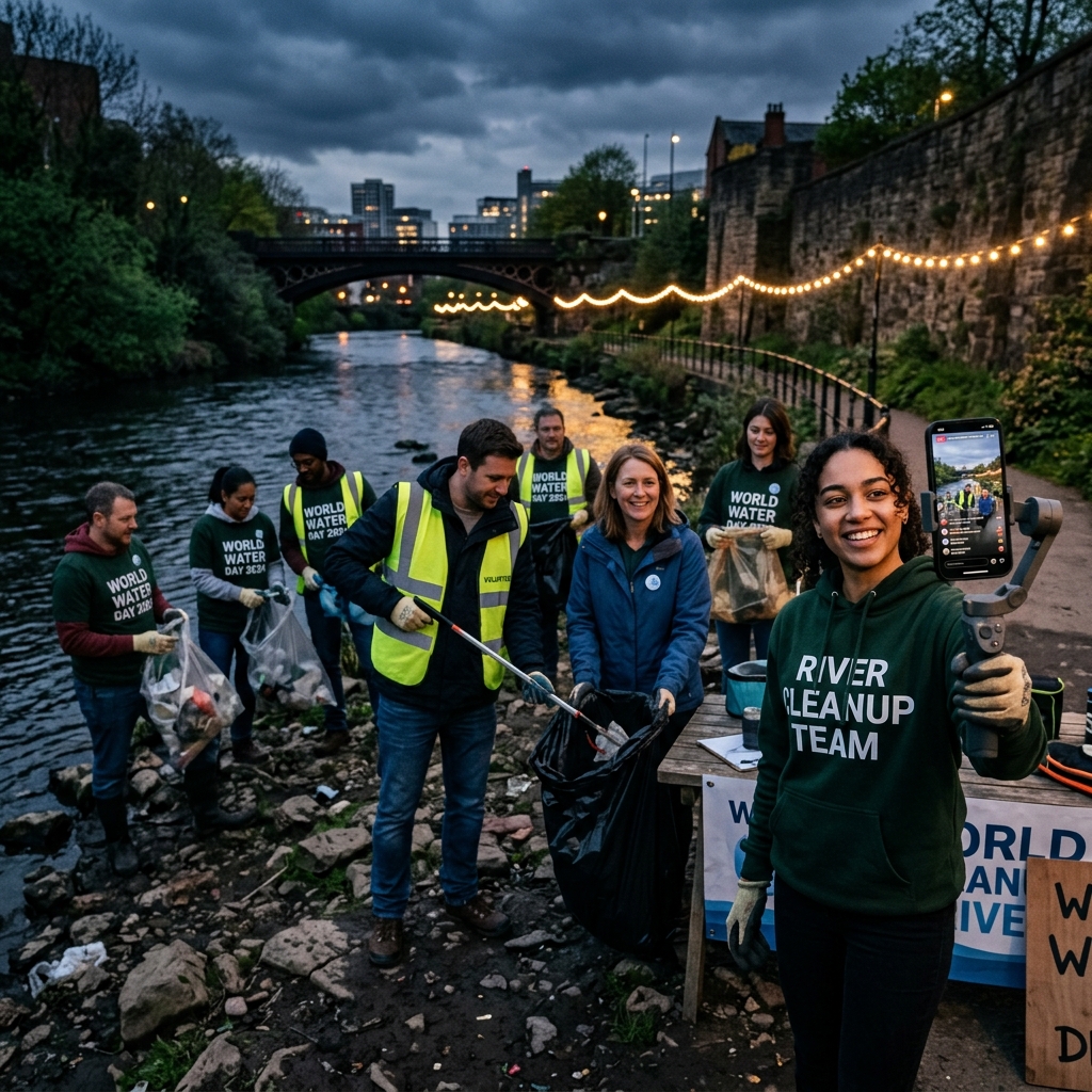 World Water Day Community Action - StreamyCam Live Stream
